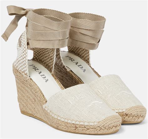 espadrillas con zeppa prada|Rasoterra o con la zeppa: le espadrillas dell'Estate 2023.